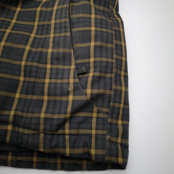 Helly Hansen Ladies Size Small Black & Gold Check Full Zip Snowboard Jacket - Picture 6 of 16